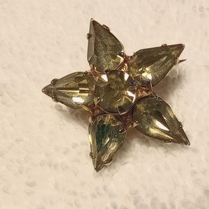 Vintage star pin, 1950's